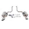 Enhance your 2022 Lexus RCF 5.0L with a titanium alloy dual-muffler, dual-valve quad-exhaust system.