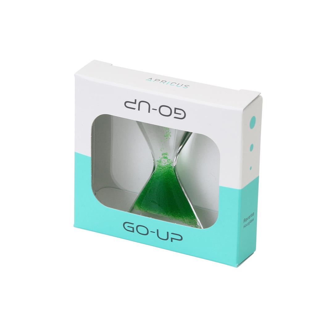 Stylish interior decor item: Apprix Go Up Disc Inverted Hourglass (Green)