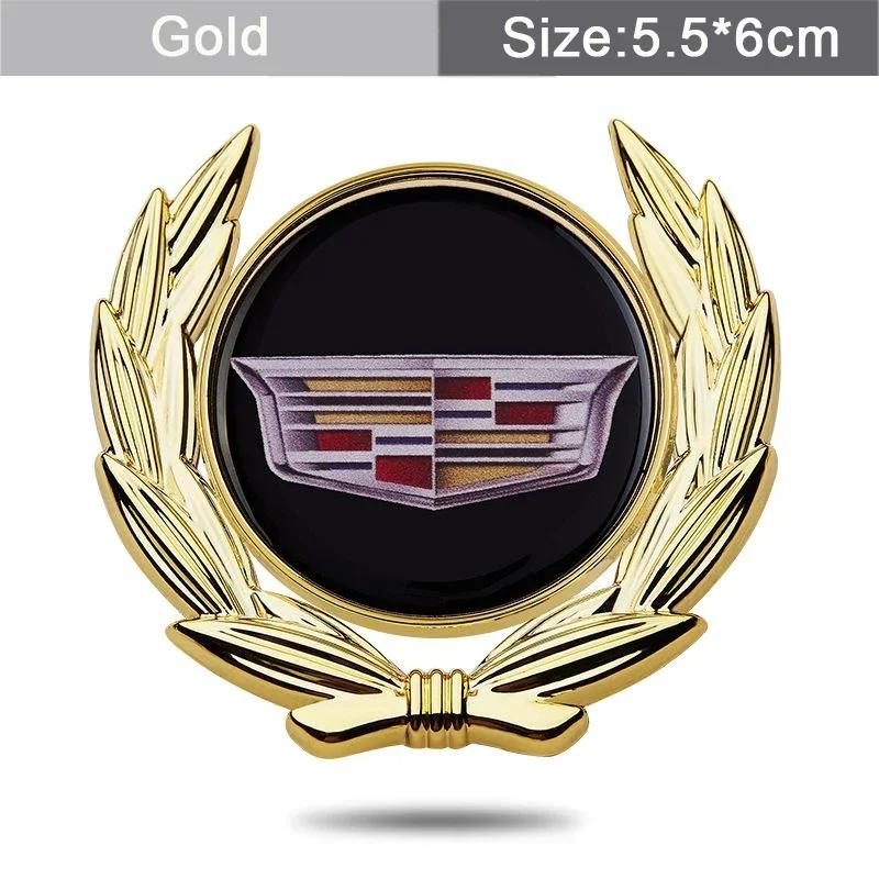 

For Cadillac Escalade ATS BLS CTS CT4 CT5 CT6 EXT STS SLS SLR SRX XLR Car Styling Trunk Window Side Emblem Sticker Accessories армия зеленый