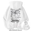 Casual Simple Men's Printed Sweatshirt Fashionable Loose Hoodies Sweatshirts Men’s