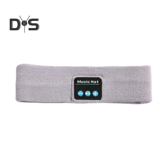 

Совместимая с Bluetooth повязка на голову Беспроводной стереозвук Время работы от батареи 3-6 часов Стерео музыка Спорт Фитнес Повязка для волос белый