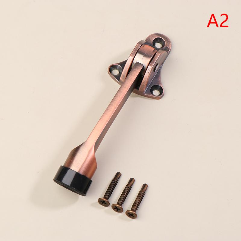 Türstopper Pedal Winddicht Türstopper Halter Anti-Schub Schwerlast Zinklegierung Verstellbarer Schließwinkel Für Schlafzimmer Badezimmertür
