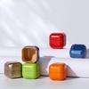 Portable Solid Color Mini Tin Box Tea Sealed Jar Packaging Box Jewelry Candy Small Storage Can Coin Earring Headphones Gift Case