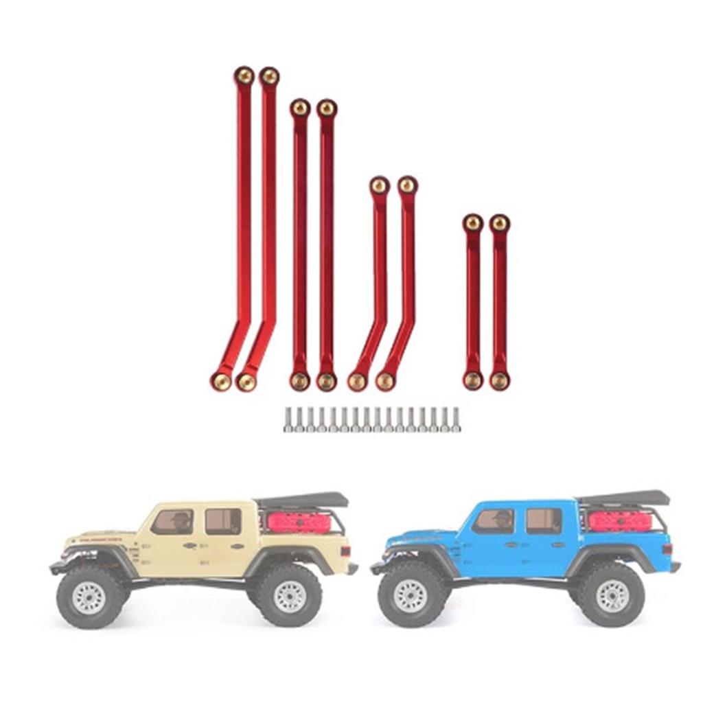 Upgraded Links Suspension Kits For 1/24 Remote Control OffRoad Model Vehicle Part Enhances High Clearance and Durability