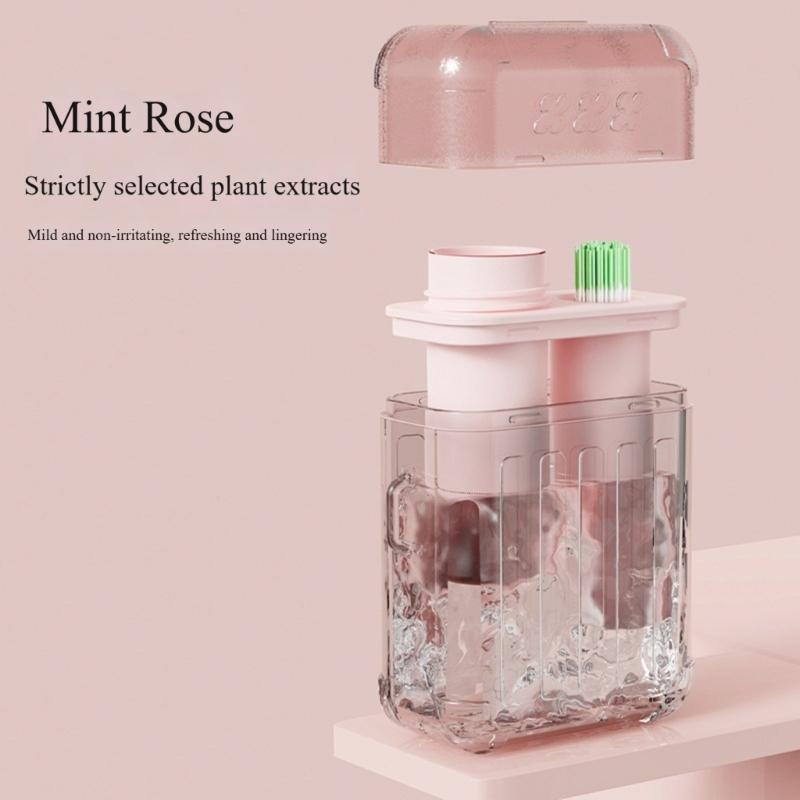 240pcs Gentle Ear Hole Cleaning Lines With Detergent Less Dispser Container For Daily Hygiene Maintenance