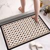 Badezimmerbodenmatte Stark saugfähiges Kieselgurkissen WC rutschfeste Fußmatte Zimmerteppich