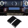 ABS Carbon Fiber/Glossy Black For Mercedes Benz G Class W465 2026 Car Front Rear Bumper Trim Cover Car Accessories