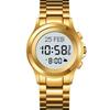 Stainless steel digital watch business fashion multi-function electronic prayer watch, waterproof watch