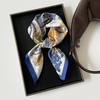 Spring and summer thin silk scarf 1116 new fashionable and fresh imitation silk square scarf femininity versatile high-end scarf wholesale