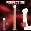 Realistischer langer Dildo Penis Anal Vaginal Stimulator Flüssigsilikon Dildos Sexspielzeug für Frauen Lesbische Paare Männer Schwul Erwachsener Anal