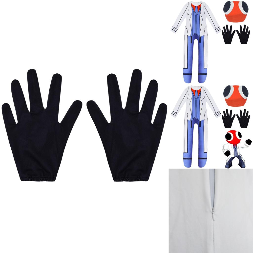 Roblox Rainbow Friends Ant Man Jumpsuit Mask Cosplay Costume For Halloween Party