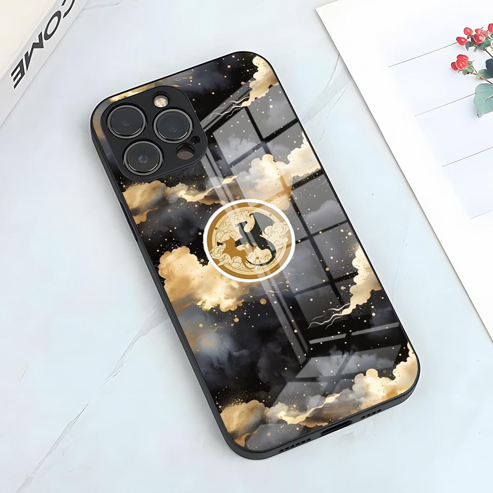 Fourth Wing Dragon Phone Case For IPhone 17 Pro Max 15 Pro 16 14 Plus 12 13 Mini 11 Pro Shockproof Glass Cover