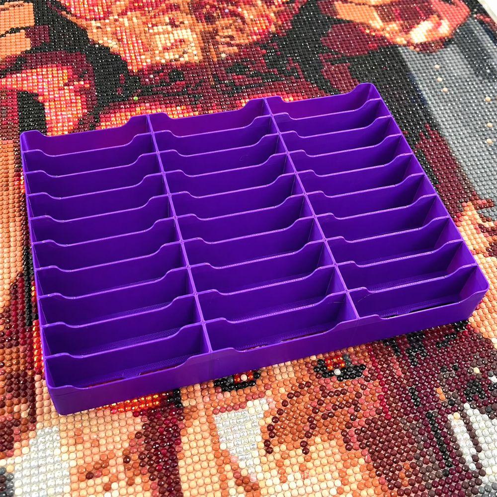 Gradient Color Diamond Painting Storage Case for Diamond Art Accessories