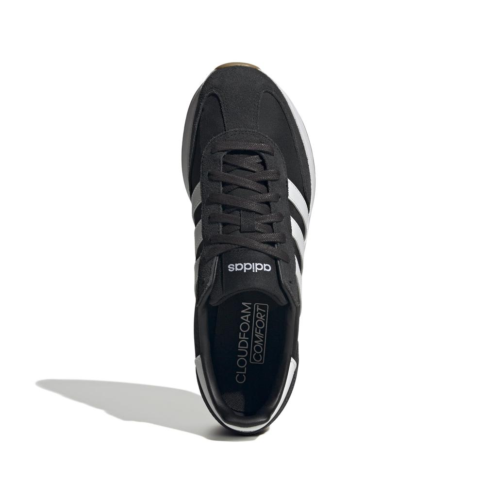 Adidas Run 72 Unisex Core White Size cm Sneakers, Adult, NJG80, Black/Footwear White/Footwear (IH8585), 28.0