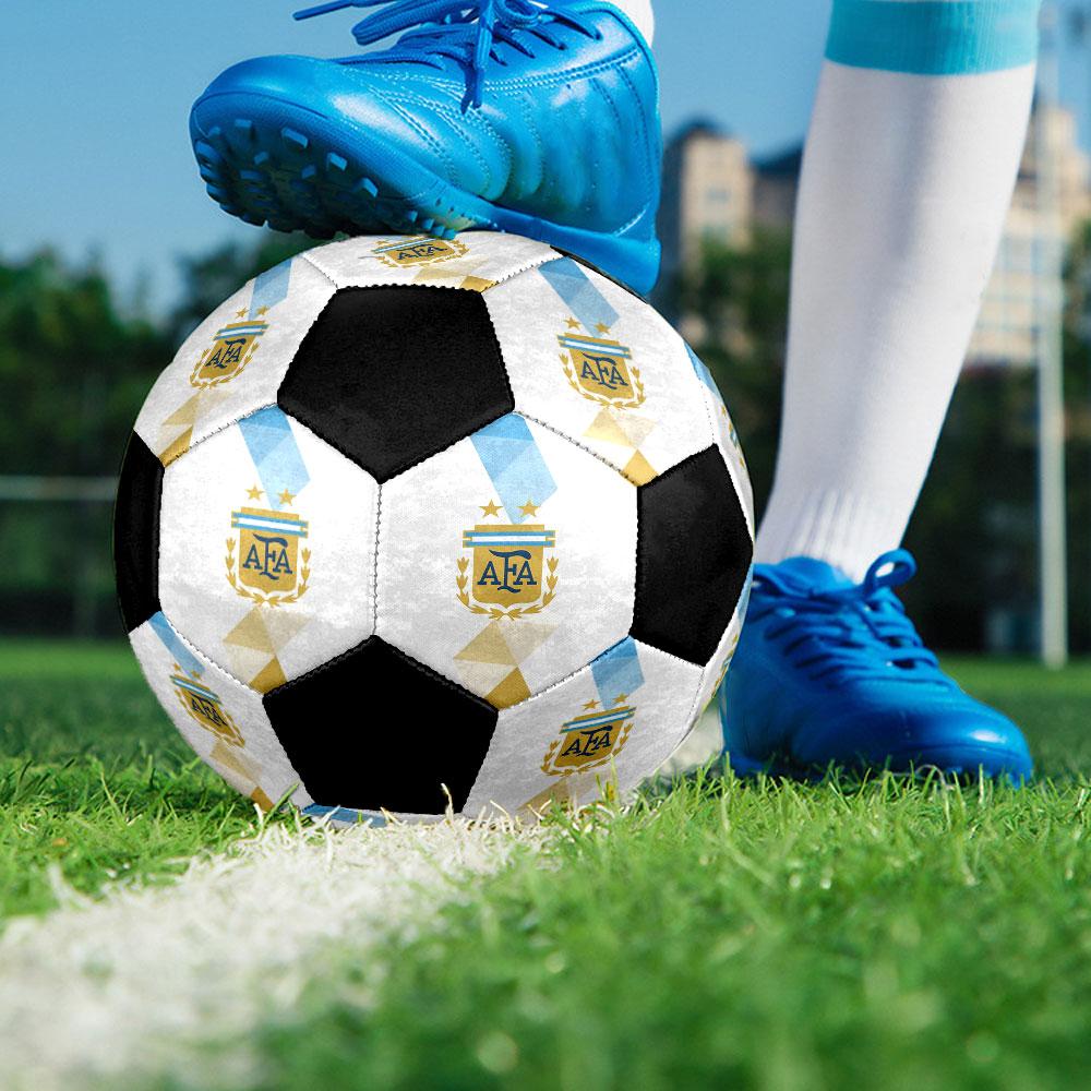 1pc Messi Soccer Ball Size 5 Indoor Soccer Ball Fashion Colorful Backyard Game - Great For Sports Fans Gift HE49