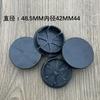 4 Pieces 50mm For Scorpion Abarth 5CC 1100 500 Alloy Auto Wheel Rim Center Cap Cover Hub Dust-proof Covers Car Styling 4 Pieces