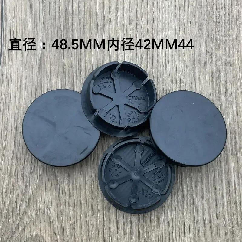 4 Pieces 50mm For Scorpion Abarth 5CC 1100 500 Alloy Auto Wheel Rim Center Cap Cover Hub Dust-proof Covers Car Styling 4 Pieces