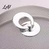 Portable Food Tent with Handle for Camping Stainless Steel Mesh Cover Handle Round Breathable Hot Dishes Protector Durable Guard And Fruit Platters
