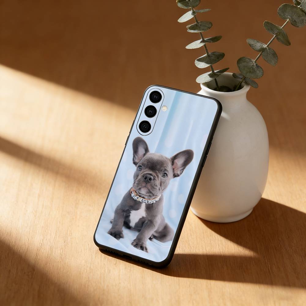 french bulldog puppy Phone Case For Samsung Galaxy A20,21s,22,31,32,52,53,72,73,80,91 Soft Black Shell Samsung a71 4g