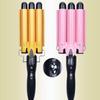 Hair Curler Triple Barrel EU Plug Digital Curling Iron Perm Splint Big Wave