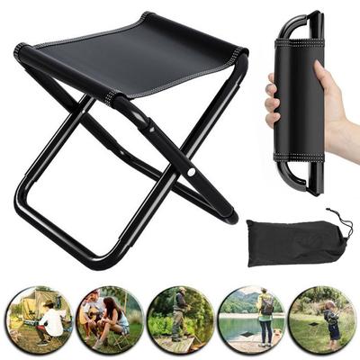 Mini tragbarer Klapphocker Outdoor Angeln Camping Picknick Reise Strandstuhl