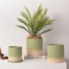 Nordic Gradient Ceramic Flower Pot Set