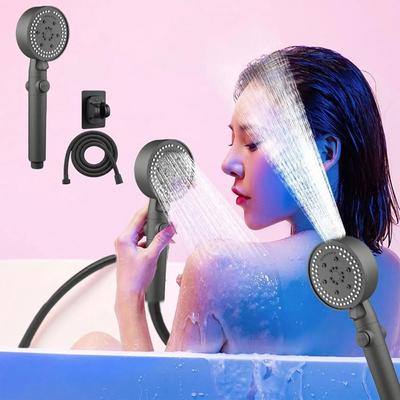 Oszczędzająca wodę głowica prysznicowa z filtrem, odporna na upadki, zraszacz, mycie włosów