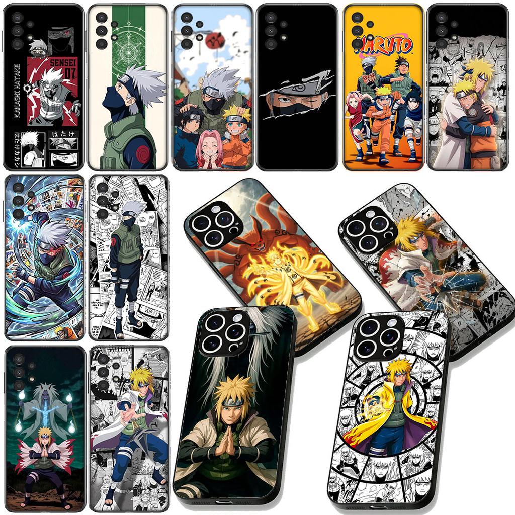 Namikaze Minato Narutos Kakashi Phone Cover for Xiaomi Redmi Note 12 11 10 A3 Pro 10A 10C 12C Note12 5G Protective Case