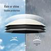 Custom Compact Dual-Use Anti-UV Umbrella, Mini Parasol for Sun and Rain