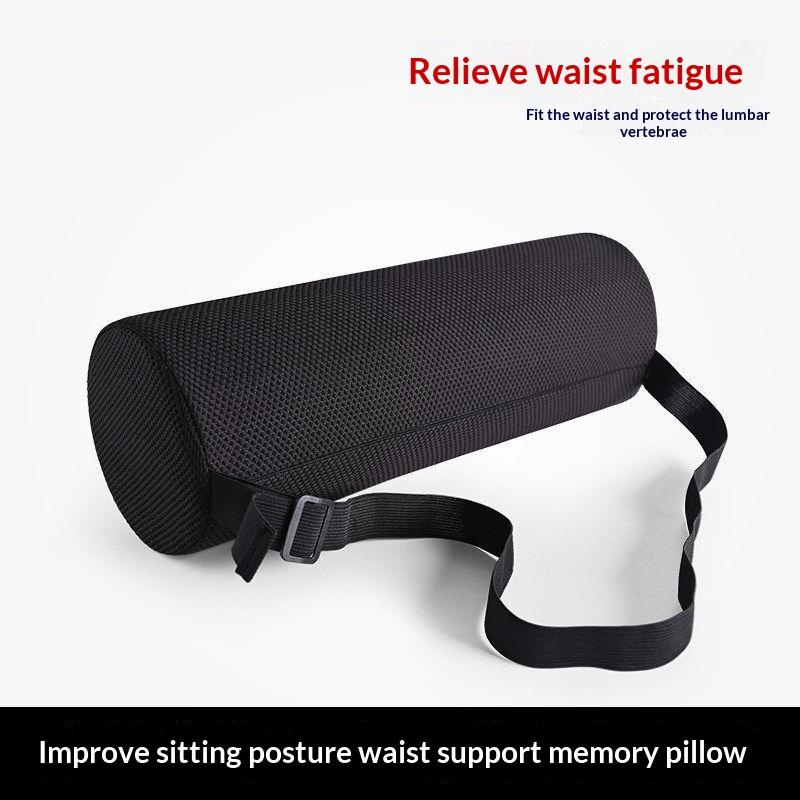 1Pcs Waist Support Lumbar Roll Low Back Lumbar Support For Office Chair & Car Seat Back Support Cushion