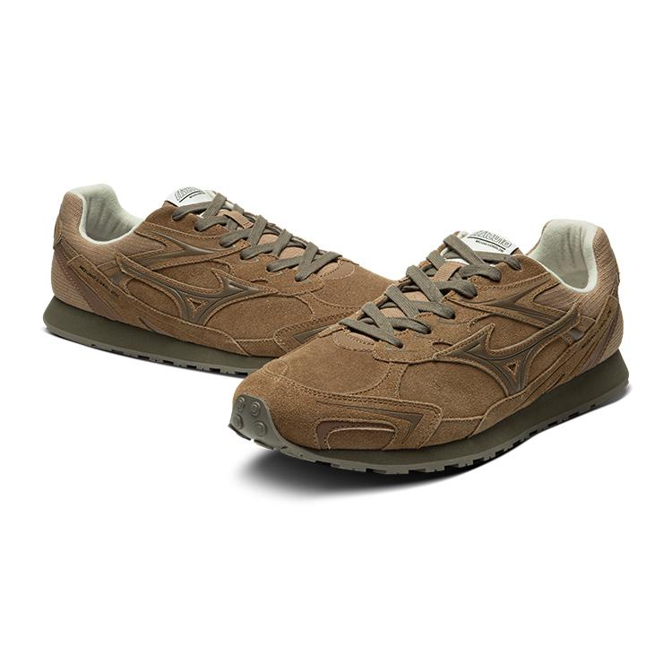 Mizuno LG 60S 2K Comfortable Versatile Training Low-Top Casual Shoes Unisex Sneaker Brown D1GH242102