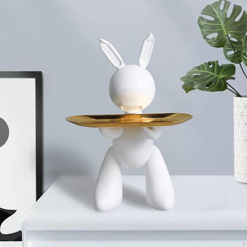 Úložný podnos na sošky, Organizér na mince a telefony, Pryskyřičný držák na šperky, Figurka do předsíně, Velikonoce