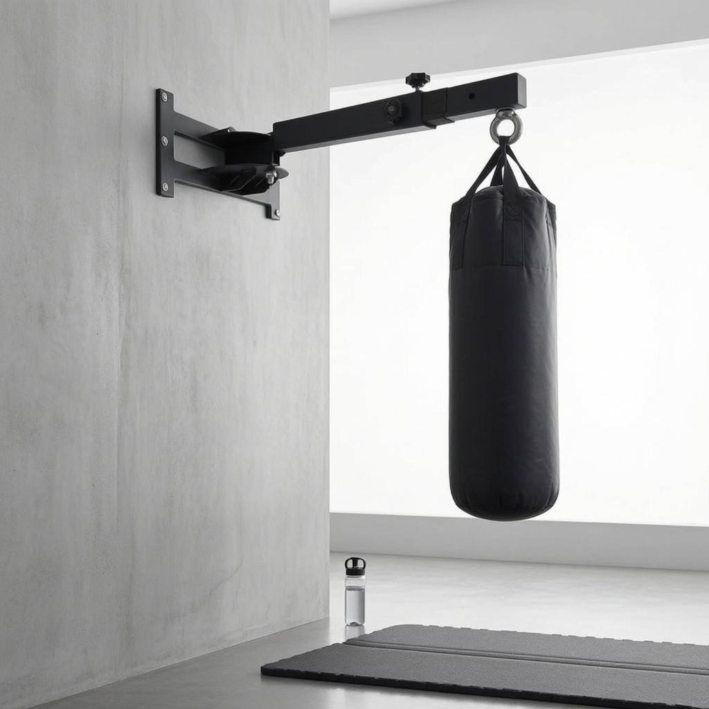Wall-Mounted Heavy Bag Bracket Included Hardware Boxing Wall Mount