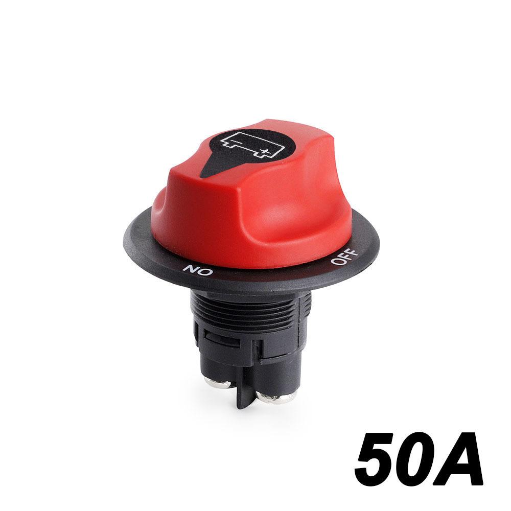 

Battery Disconnect Switch Battery Master Power Cut Off Switch DC 32V 50A 100A 200A 300A Battery Isolator Kill Switches For Car