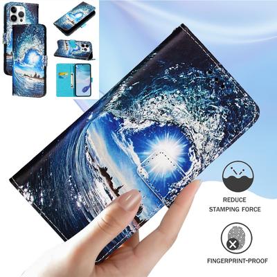 Ocean Wave and Sunrise Pattern Magnetic Shockproof Case for iPhone,Samsung,Huawei,Xiaomi,vivo,Oppo,Moto,Tecno,TCL,ZTE,Infinix,Nokia,itel...More