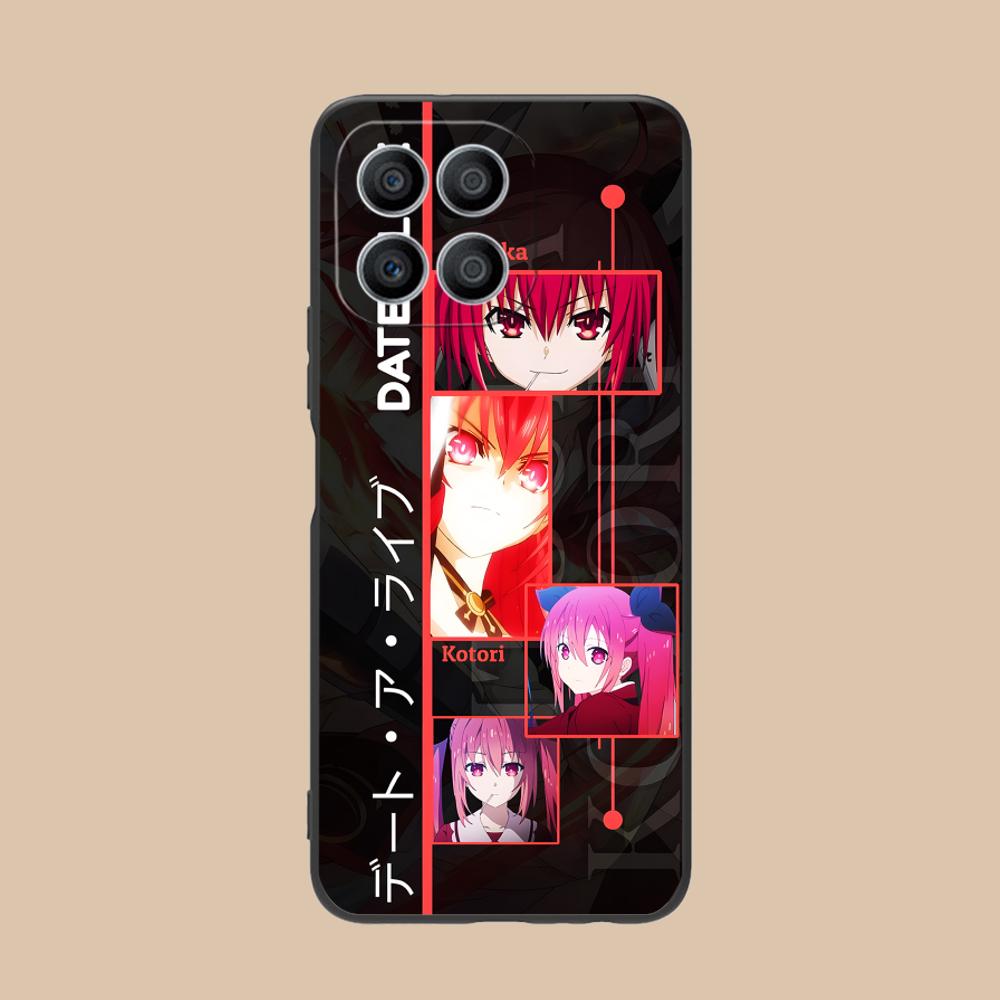 

Date a Live Kotori Itsuka TPU Mobile Phone Case for Honor 90 80 70 60 50 30 20 10 9 8 7 Pro S SE Lite 5G Colorful Printing Cover Honor 90