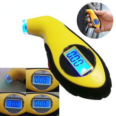 Misuratore digitale della pressione dei pneumatici per auto moto Mini strumento diagnostico rilevatore di styling per auto manometro per pneumatici Display LCD portatile