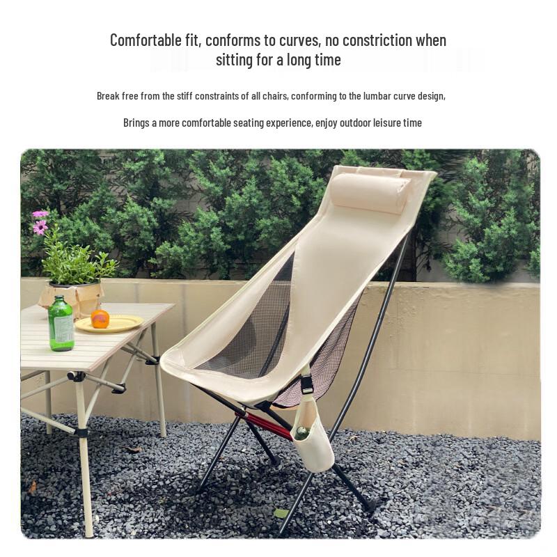 ZISIZ Outdoor Portable Folding Fishing Chair