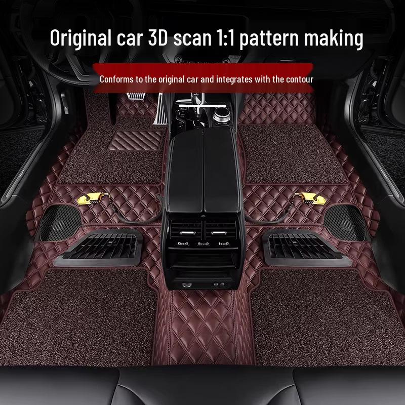 Compatible Floor Mats for Leapmotor C11 (2021-2026) & C10 Models, Fully Enclosed Design