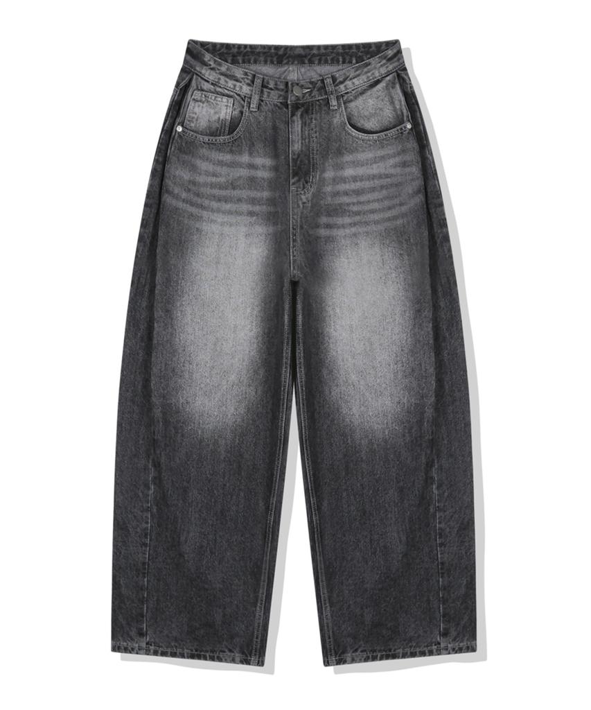 ULIFEZIP Teen Side Pintuck Denim Women'S Washed Pants 6 Colors [Ulzd_0010] (B Type)