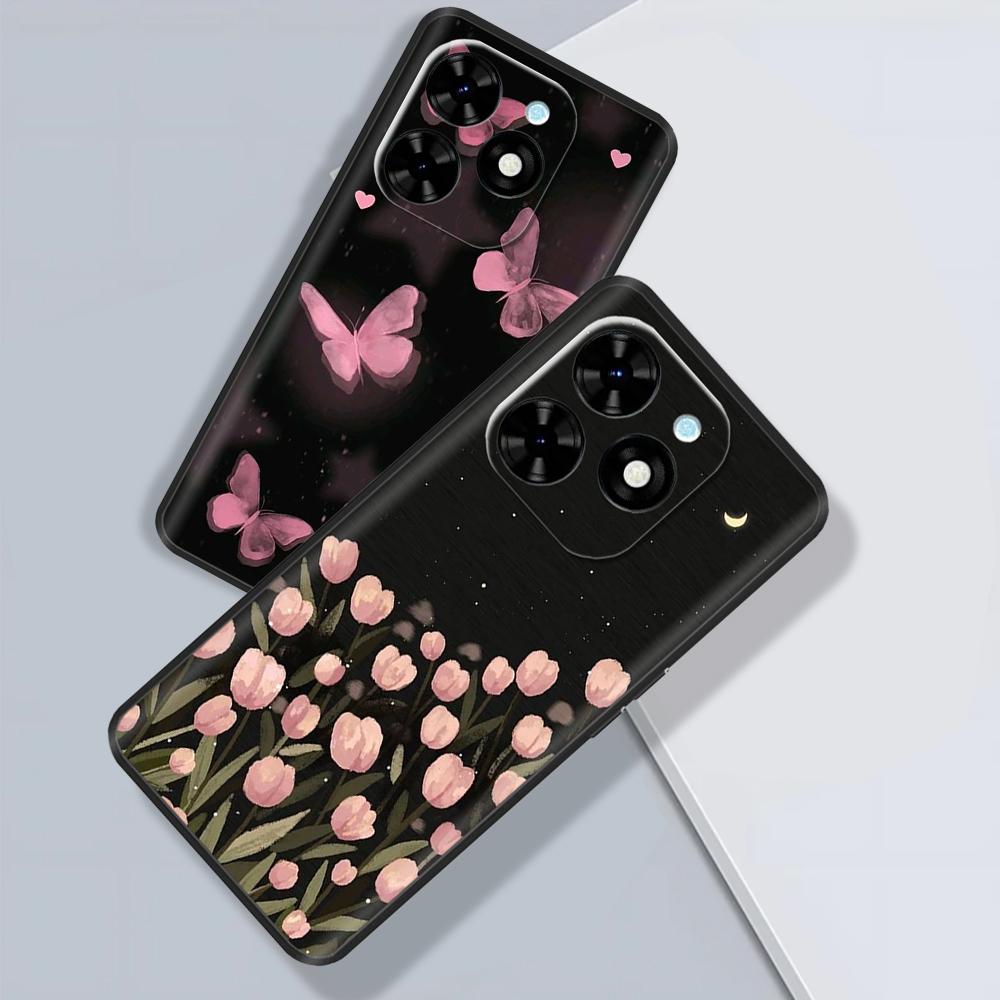 Spark Go 2024 Case For Tecno Spark Go 2024 Phone Case Cute Panda Back Cover For Techno Spark Go 2024 Protection Coque Fundas