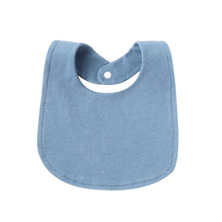 Newborn Baby Bibs Pure Cotton Double Layer Drool Bibs High Absorbency Burp Cloths For Infants Toddlers Soft Skin Friendly
