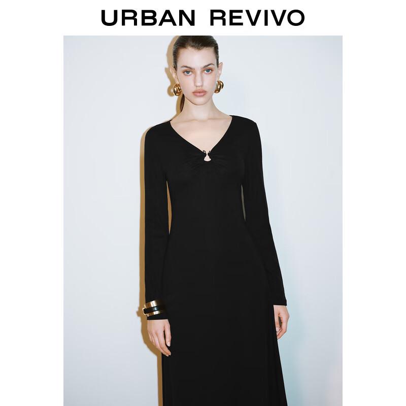 UR Women's U-Ring Decor Slim Fit Dress