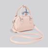 JIAERDI Süße Niedliche Rosa Umhängetasche Damen Harajuku Spitze Schleife Schicker Griff Boston Umhängetaschen Damen Retro Bowlingtasche Y2k