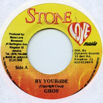 

7inch Record GHOST - By Your Side Stone Love 2001 Jamaica Reggae, Ska & Dub
