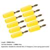 10 PCS 2.5mm Banana Plug Assortment 30VAC/60VDC 10A Speaker Plug  Connector  Wall Plates