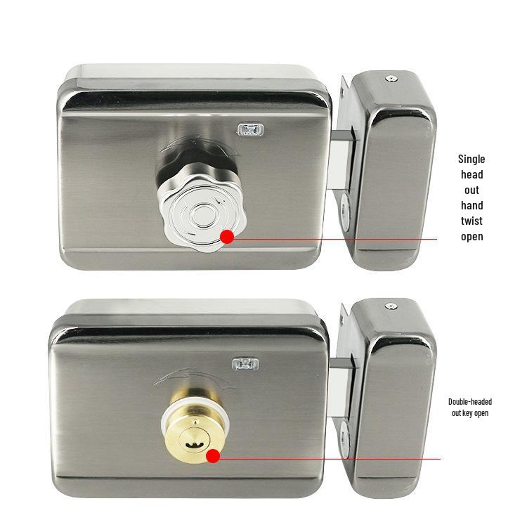 Silent Electromechanical Lock: Intelligent Access Control for Buildings
