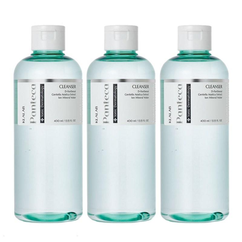 Clarab Panteca Intensive Cleansing Water, 400ml, 3 pcs