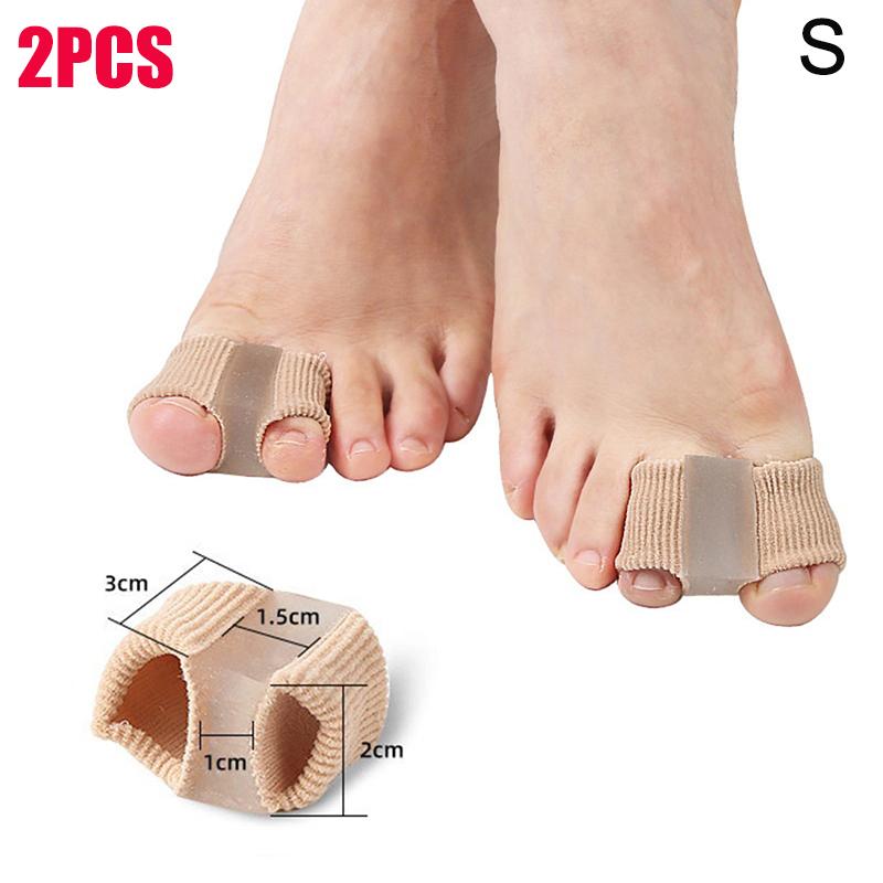 Zehenspreizer Silikon Zehenspreizer Separator Hühnerauge Hallux Valgus Orthopädische Abstandshalter Hühnerauge Überlappend Hammerzehe Zehenkorrektor