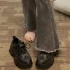 Women's models increase in height Spring new versatile small people show height thick-soled fried street sneakers women